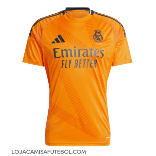 Camisa de Futebol Real Madrid Equipamento Secundário 2024-25 Manga Curta